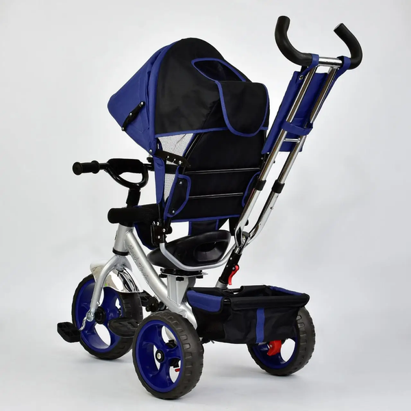 Велосипед триколісний Best Trike (5700 4230) синій з поворотним сидінням 5700-4230 фото