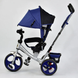 Велосипед триколісний Best Trike (5700 4230) синій з поворотним сидінням 5700-4230 фото 2