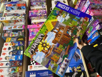 Дитячий конструктор Minecraft Zhe Gao QL-2513 "Ферма з Млином" 621 деталь QL2513 фото