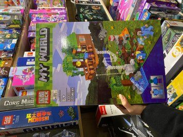 Конструктор Майнкрафт Підвісний Дерев'яний Дім PRCK 63130 My World (377 деталей) 63130 фото