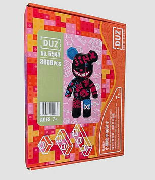 Конструктор 3D Ведмедик (Bearbrick) 5544 (3688 дет.) 5544 фото