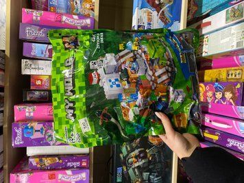 Конструктор Minecraft &laquo;Гірська печера: шахта&raquo; &mdash; 437 деталей (у пакеті) 8202 фото