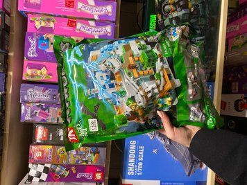 Конструктор Minecraft "Гірська печера, Шахта" 760 деталей в пакеті 8501 фото