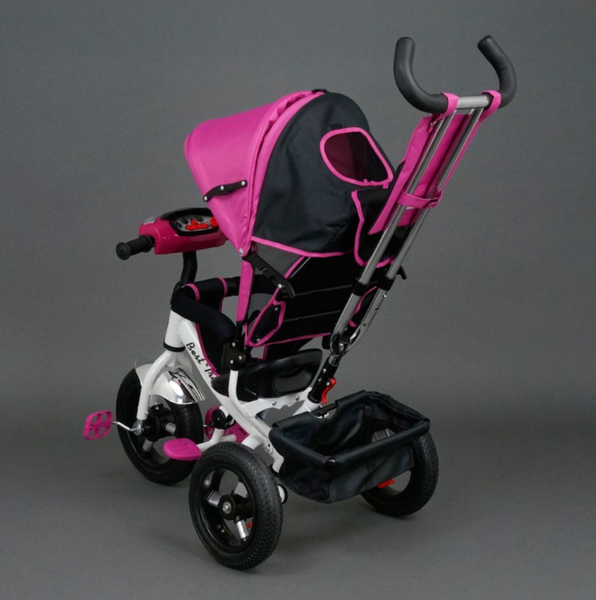 Велосипед дитячий триколісний Best Trike 6588B колеса піна 25/20 см, музична фара,USB 6588B-1 фото