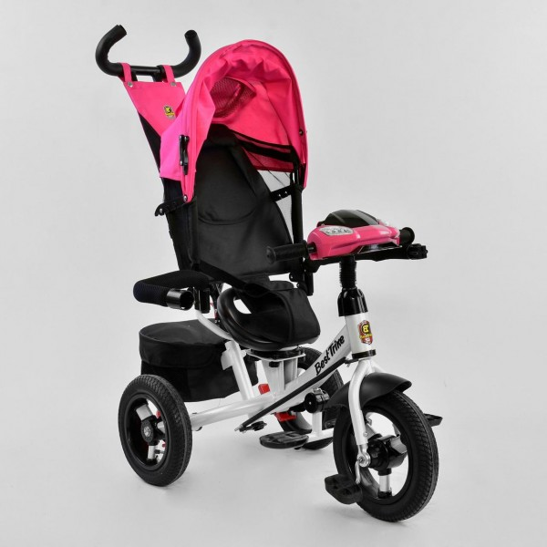 Триколісний дитячий велосипед"Best Trike 7700 В", пульт, надувні колеса, поворот сидіння музика світло 7700В_5151 фото