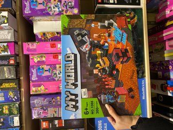 Конструктор Minecraft "Лава" 300 деталей 1088 фото