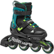 Rollerblade роликові ковзани Microblade XT black-petrol green 28-32 86B0751520-NG02_28-32 фото 1
